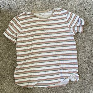 Colorful striped top